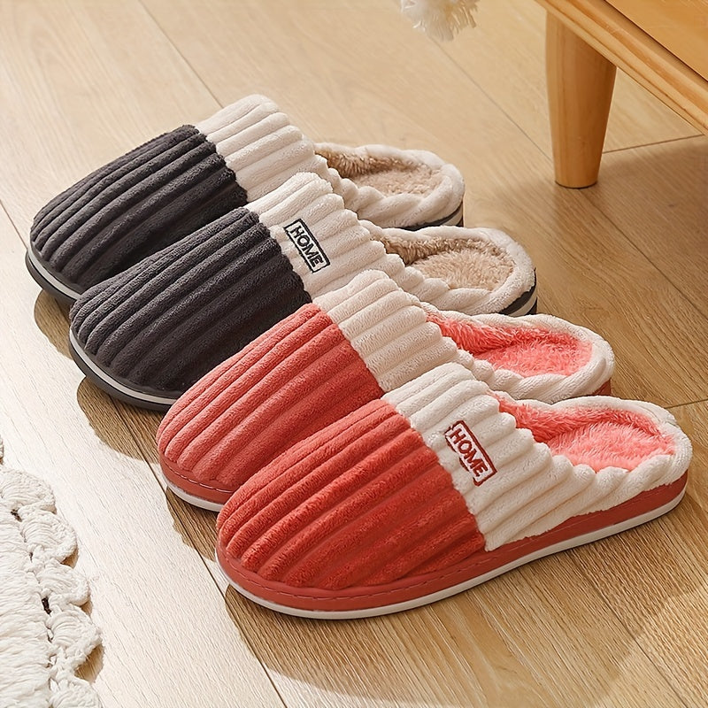 Cozy Corduroy Slippers
