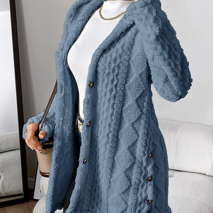 Livia Long Teddy Knit