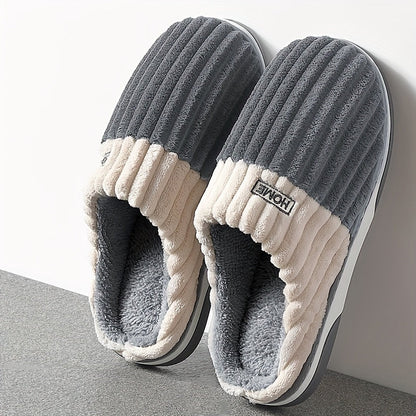 Cozy Corduroy Slippers