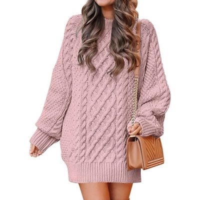Ella Cable Oversized Dress
