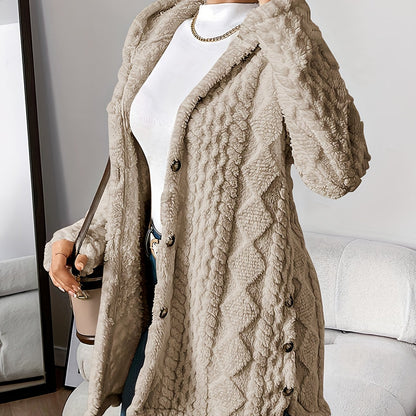 Livia Long Teddy Knit