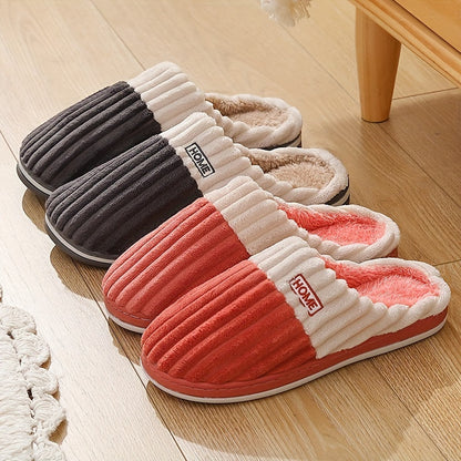 Cozy Corduroy Slippers