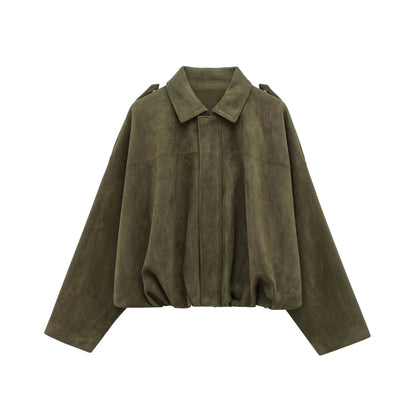 Rhea Soft Suede Jacket