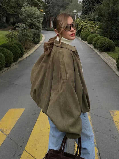 Rhea Soft Suede Jacket