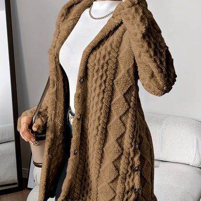Livia Long Teddy Knit