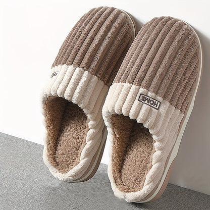 Cozy Corduroy Slippers