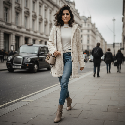 Livia Long Teddy Knit