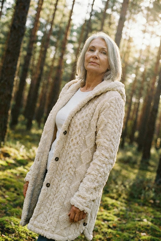 Livia Long Teddy Knit